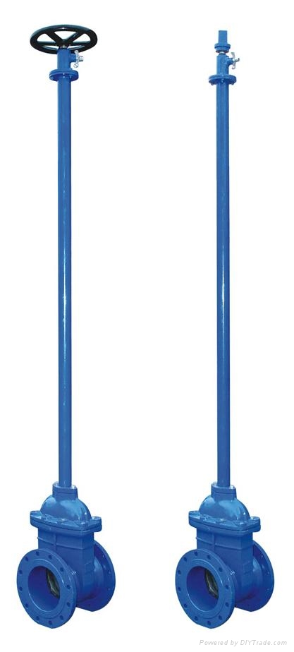 Z45X直埋加长杆弹性座封闸阀