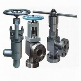 J44Y高压法兰角式截止阀