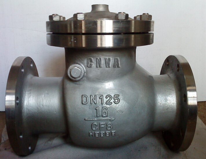 H44W不锈钢旋启式止回阀